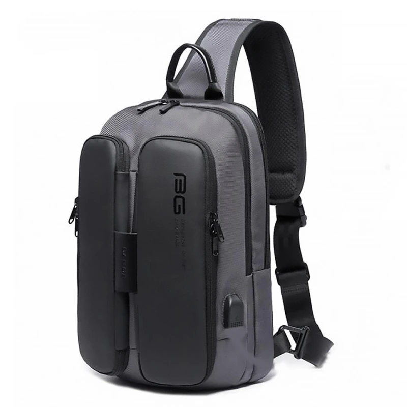 کیف کراس بادی بنج اصل Bange BG-7079 ضدآب USB دار