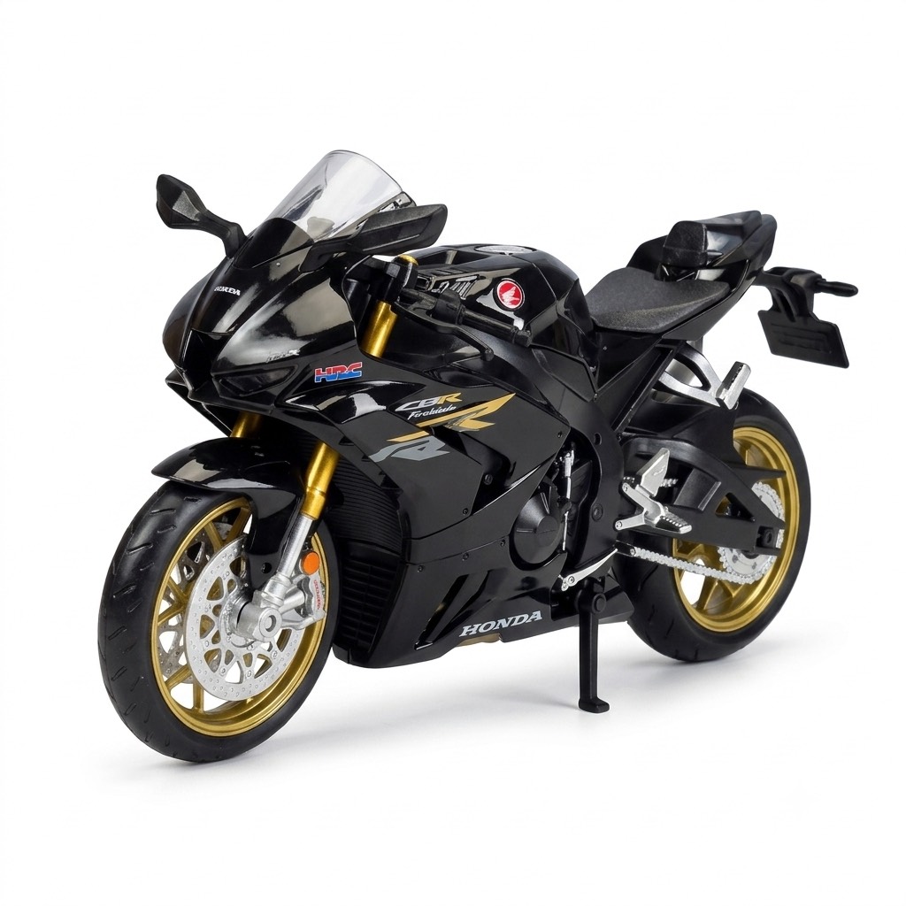 ماکت موتور هوندا سی بی آر 1000 آرآر مشکی(Honda CBR1000RR-RFireblade SP MSZ)مقیاس:1/12