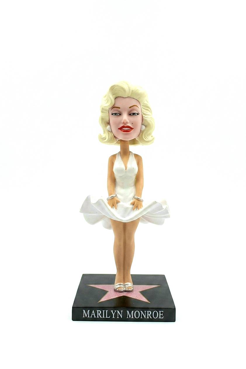 فیگور اکشن مریلین مونرو Marilyn Monroe جعبه دار 18 سانتی با سر فنری کد 201409