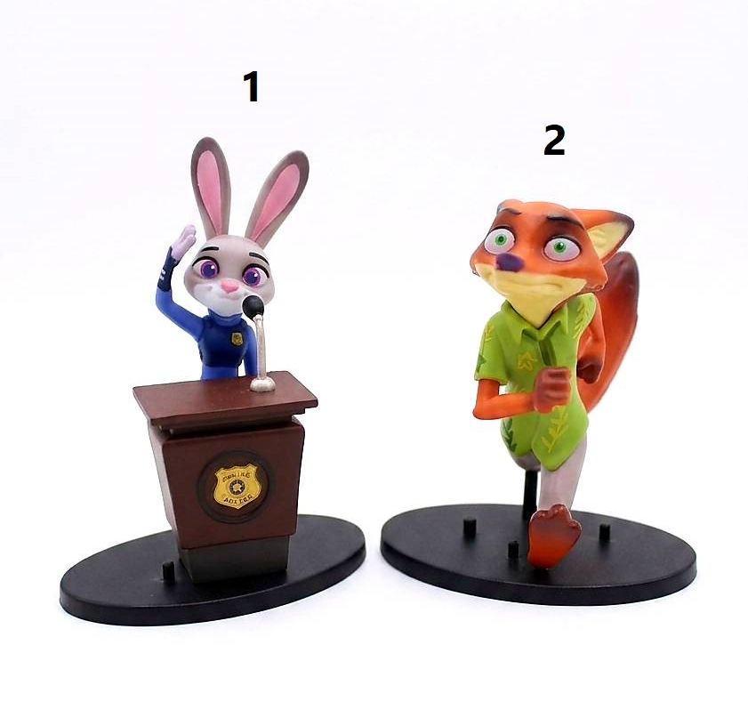 فیگور کاراکترهای زوتوپیا Zootopia مدل 9 سانتی کد 201317