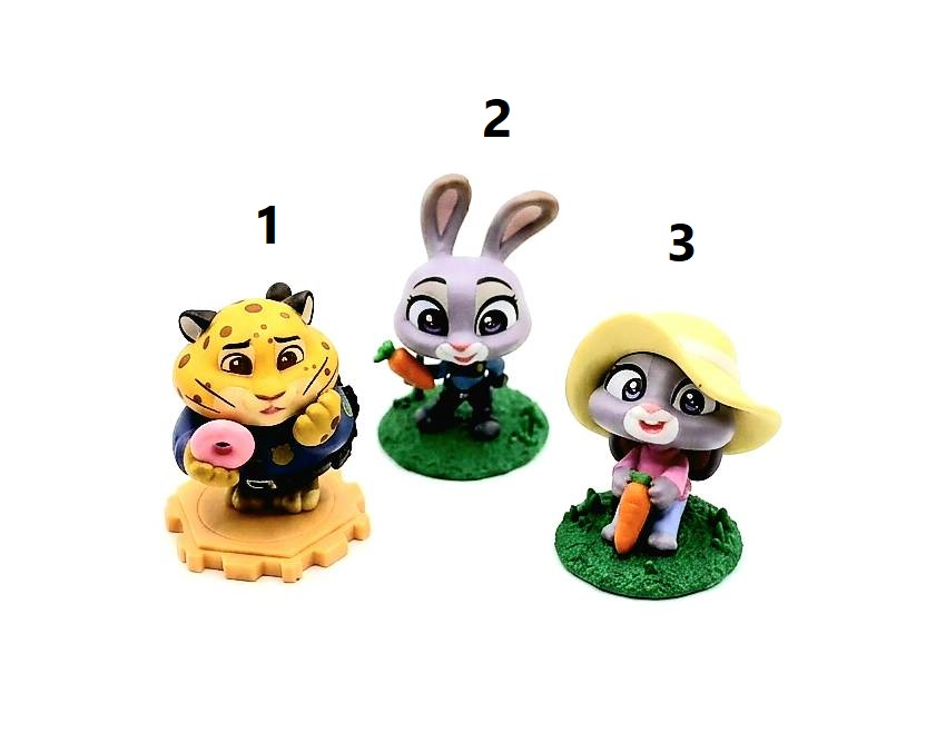 فیگور کاراکترهای زوتوپیا Zootopia جعبه دار کد 201450