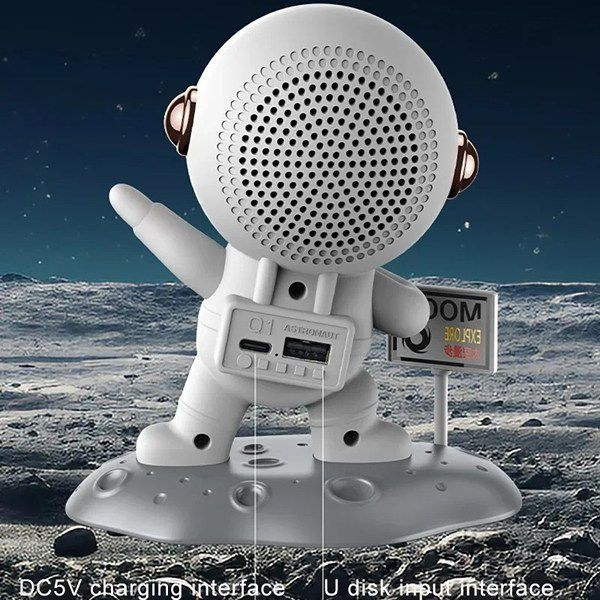 اسپیکر بلوتوثی قابل حمل طرح فضانورد ASTRONAUT مدل Q1 کد 201697