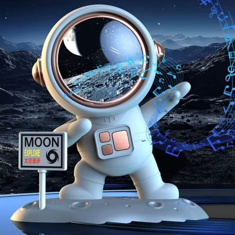 اسپیکر بلوتوثی قابل حمل طرح فضانورد ASTRONAUT مدل Q1 کد 201697
