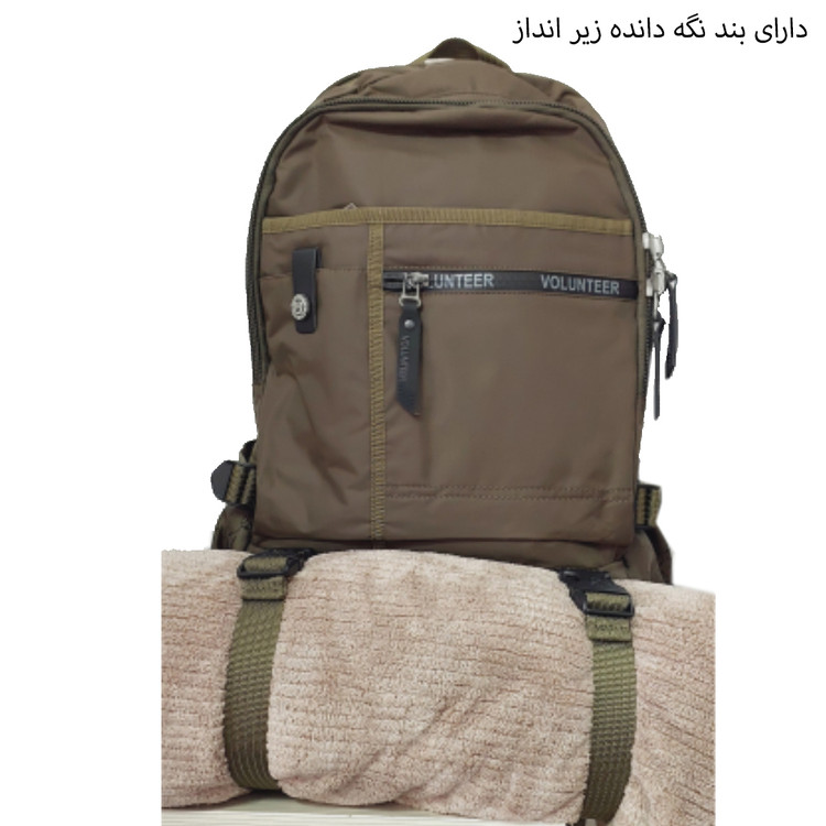 کوله پشتی لپ تاپ VOLUNTEER اورجینال مدل 1710-08 مناسب برای لپ تاپ تا 15.6 اینچ