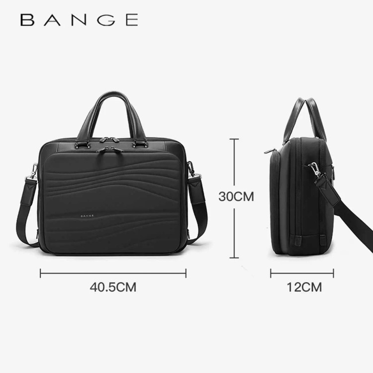 کیف لپ تاپ ضدآّب بنج مدل bange BG-8029 مناسب برای لپ تاپ تا 15.6 اینچ