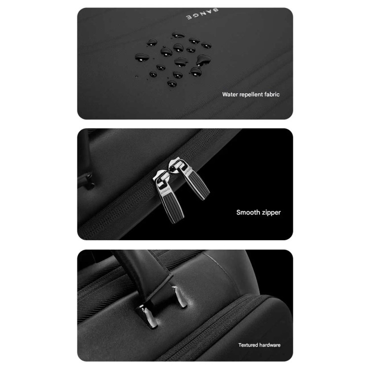 کیف لپ تاپ ضدآّب بنج مدل bange BG-8029 مناسب برای لپ تاپ تا 15.6 اینچ