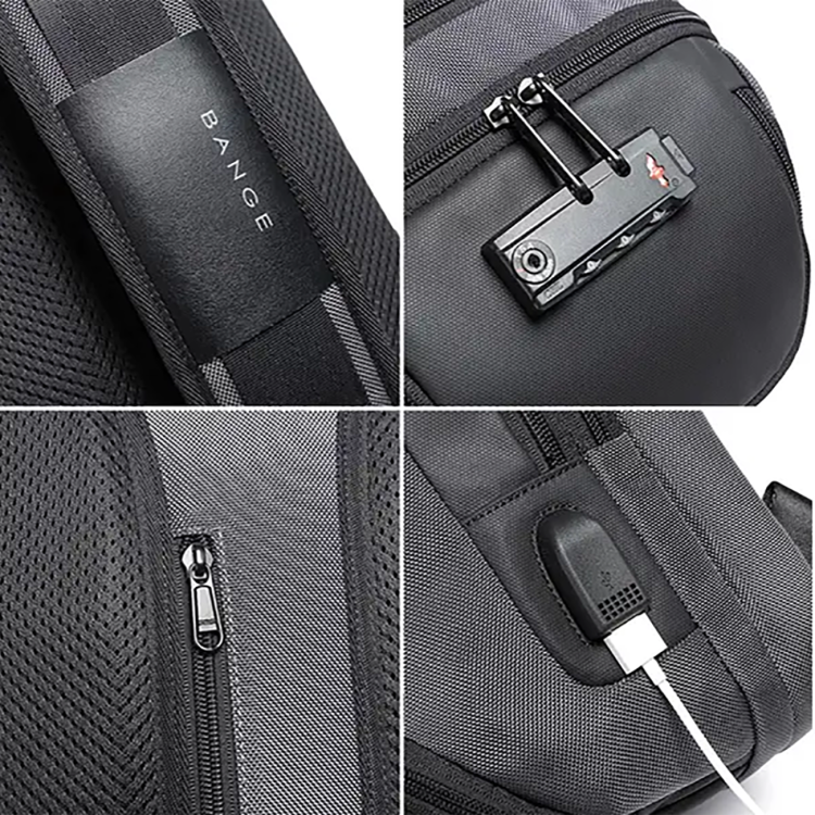 کیف کراس بادی/ بادی بگ بنج مدل BANGE BG-7082 قفل دار با پورت USB