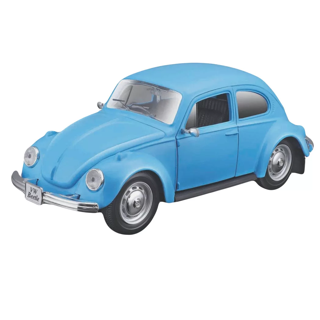 ماکت ماشین فولکس واگن بیتل Volkswagen Beetle اسمبلی، برند مایستو Maisto، مقیاس 1:24