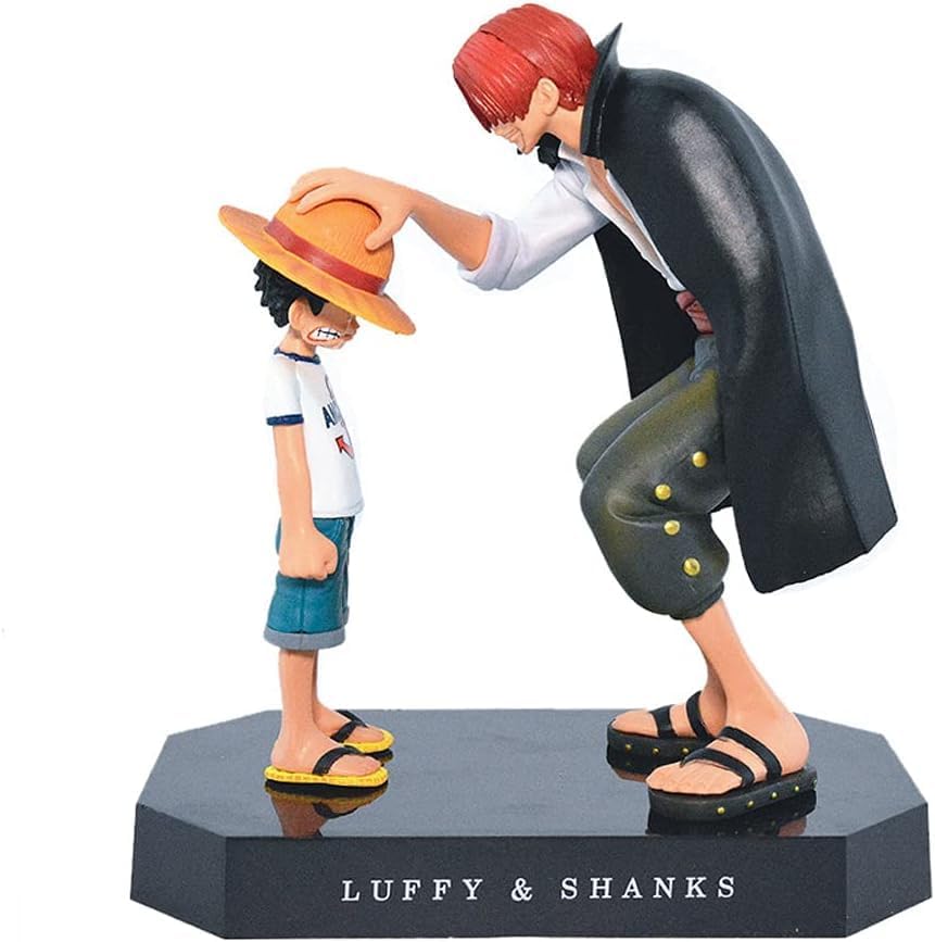 اکشن فیگور لوفی و شنکس Luffy & Shanks انیمه وان پیس One Piece کد 201786