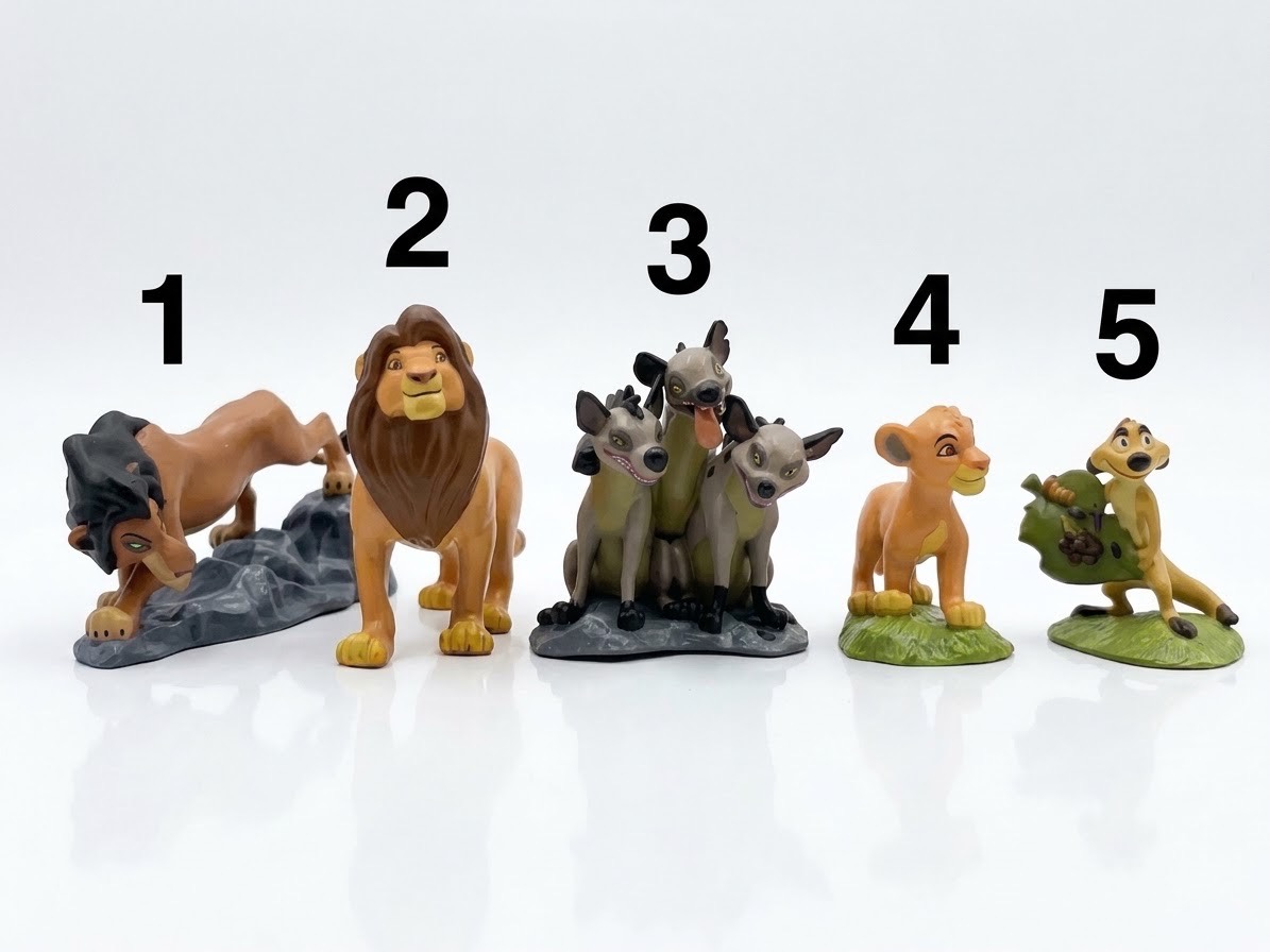 9 مدل فیگور شیرشاه Lion King کد 201855